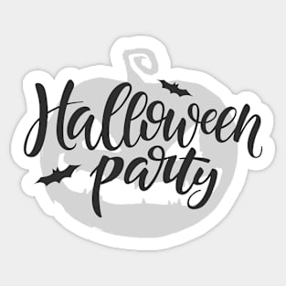 Halloween Party Gift Idea Sticker